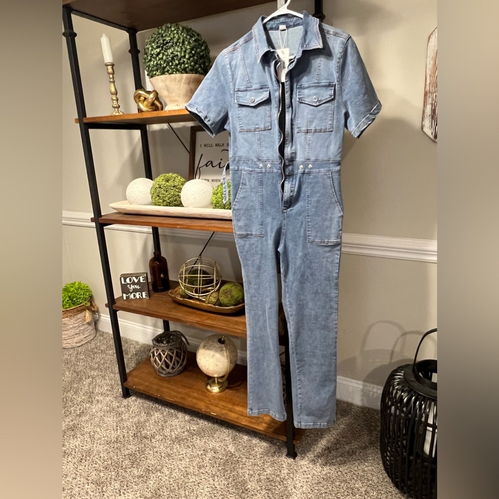 Jean jumpsuit